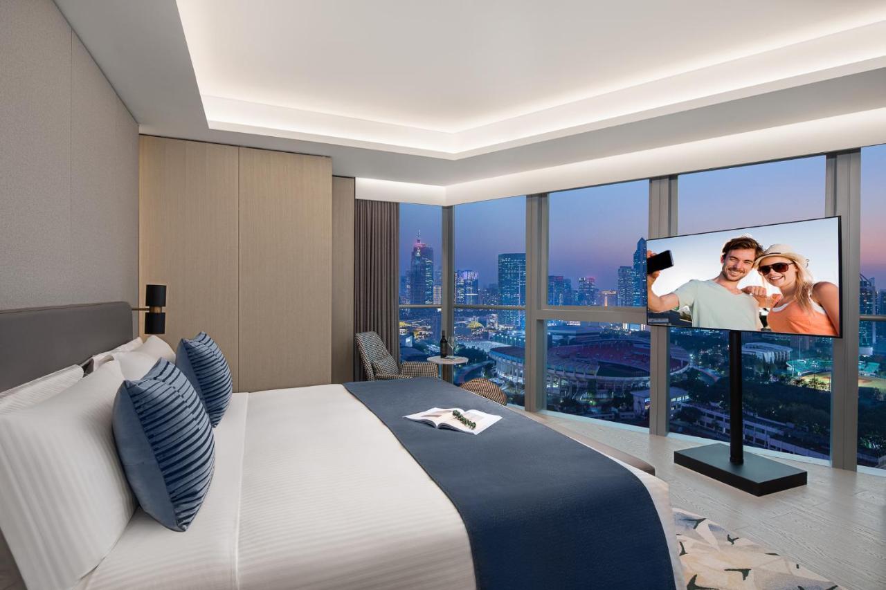 Appartamento Ascott Icc Canton Esterno foto