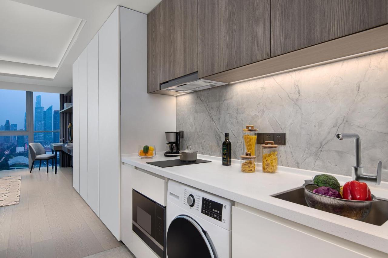 Appartamento Ascott Icc Canton Esterno foto